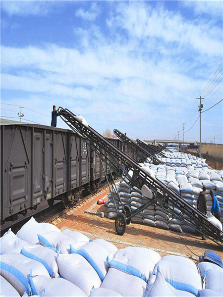 火車裝車移動皮帶輸送機